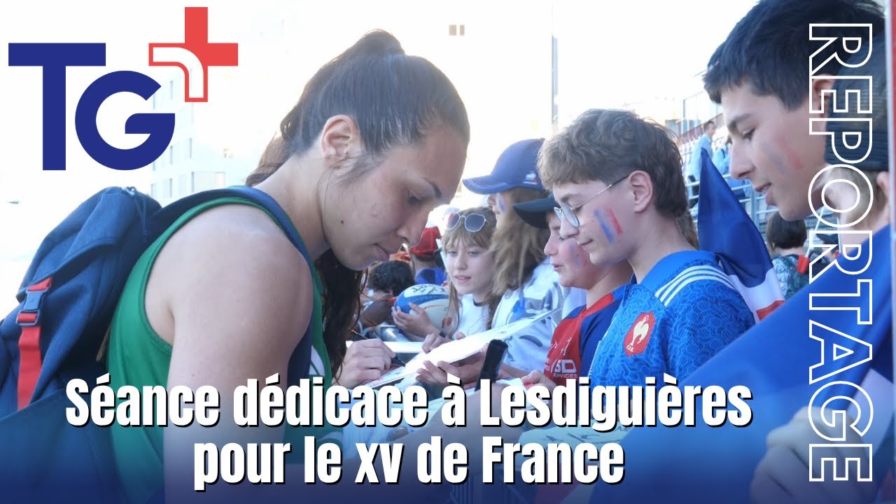 Reportage - Le XV de France féminin est à Grenoble, pour le plus grand plaisir des enfants
