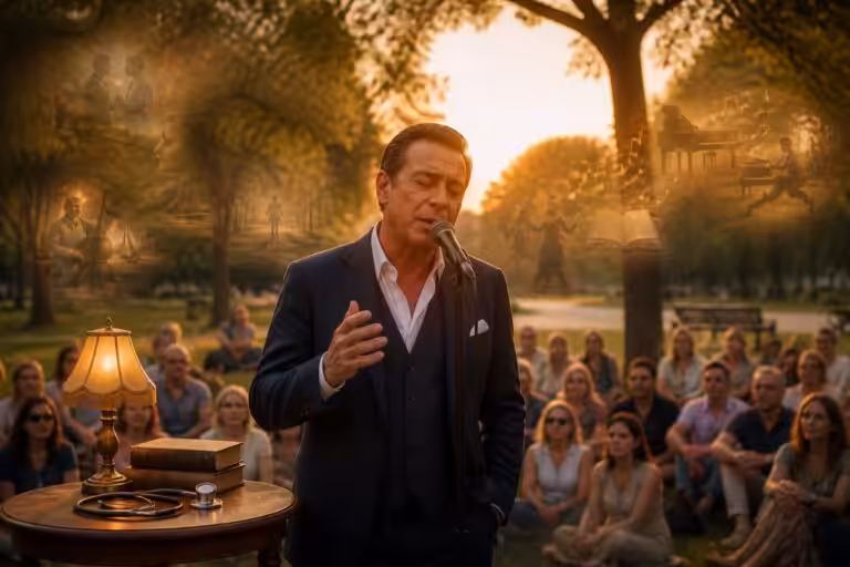 Dany Brillant en live au parc Saint-Cyr de Villeneuve-sur-Lot : voyage entre ses années de médecine et ses plus belles histoires