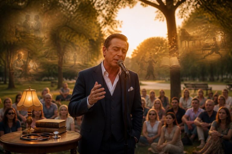 Dany Brillant en live au parc Saint-Cyr de Villeneuve-sur-Lot : voyage entre ses années de médecine et ses plus belles histoires