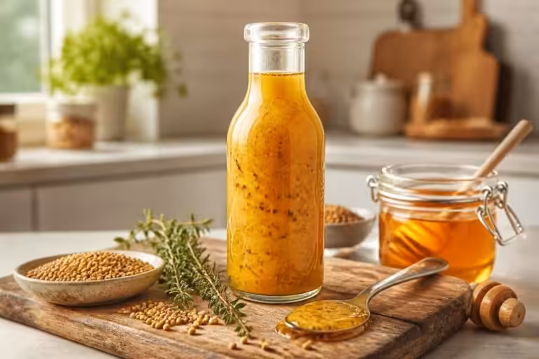 Sauce moutarde-miel : la recette maison facile